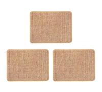 Booso 3X Almohadilla para Raspar Gatos, Rascador Duradero para Gatos de Sisal, Rascadores para Gatos para Gatos de Interior Que Muelen Las Garras y Protegen los Muebles