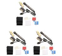 Booso 3X Gente De Guitarra Acústica Sintonizador De Guitarra A-202 Ecualizador Piezoeléctrico Amplificador Sintonizador Con Salida De 6.35 Mm (Con Micrófono)