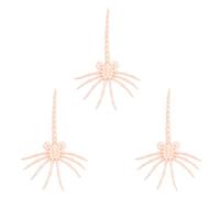 Booso 3X Modelo de Facehugger, Accesorio de Película Totalmente Articulado, Figura Coleccionable, Decoración de Terror de Ficción