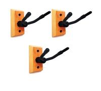 Booso 3X Perchero para ViolíN Soporte de Pared para ViolíN Gancho de Pared para ViolíN Base de Madera Maciza Estante de ViolíN Puede Colgar de ViolíN