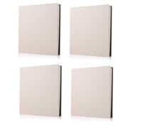 Booso 4 álbumes de fotos, álbum de recortes, páginas gruesas con película protectora para guardar imágenes de forma permanente, la mejor opción de regalo