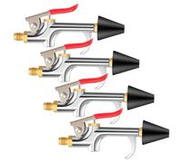 Booso 4 boquillas de compresor de aire para compresor de aire, boquilla de soplador de aire, boquilla de manguera de aire, herramientas HVAC