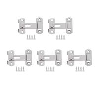 Booso 5 cierres de metal para puerta corredera para ventana y armario