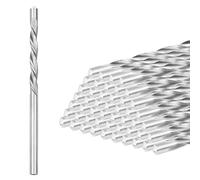 Booso 50 Brocas para Paneles de Yeso, 1/8 de Pulgada, para Madera y Plástico, Brocas de Corte de Punta Piloto para Paneles de Yeso para Sierras en Espiral