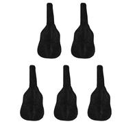 Booso 5piezas 38 Pulgadas Bolsa De Guitarra Bolsa De Hombro De Tela Oxford Estuche Con Piezas Y Accesorios De Guitarra De Bolsillo
