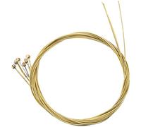 Booso 6 Reemplazo De Cuerdas De Acero Para Guitarra Acústica New Silver Brass