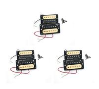 Booso 6Pcs Pastillas para Guitarra EléCtrica 50/52 Faced Humbucker Pastillas para Guitarra EléCtrica de Doble Bobina
