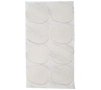 Booso 8 almohadillas para saxofón alto/tenor, boquilla para parches, transparentes