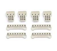 Booso 8 piezas de asiento extensor de soporte ajustable de metal para MN D90 MN-90 MN99S RC accesorios de piezas de actualización de coche, B