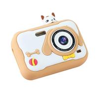 Booso A8S HD Dual Lens 4000W Pixel 5472X4104PX Resolución Fotográfica Tarjeta de Memoria Cámara para Niños, Azul Resistente