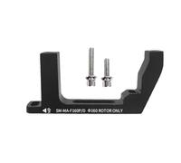 Booso Adaptador de montaje de freno de disco, instalación plana ultraligera, convertidor PM/is, accesorios de bicicleta, soporte de intercambio de rotor delantero