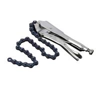 Booso Alicates de cadena, extendidos, multifuncionales, de grado industrial, 10 pulgadas, universal, tipo cadena, llave de abrazadera de tubo