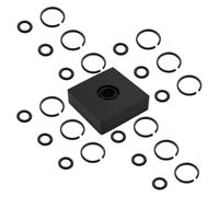 Booso Anillo de retención de impacto de 3/8 pulgadas, anillo de fricción de impacto para llave de impacto eléctrica/neumática, herramienta de yunque incluida