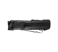 Booso Bolsa de almacenamiento multifuncional de gran capacidad de 1,15 m, con un hombro, para caña de pescar, color negro