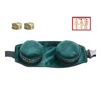 Booso Bolsa de terciopelo verde ahumado caja de moxibustión estilo burner acupuntura calefacción meridiano therrapie caliente mujer-02