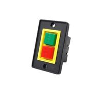 Booso Botón de control QCS1 trifásico amoladora hebilla banco taladro máquina herramienta placa pequeña parada interruptor de arranque