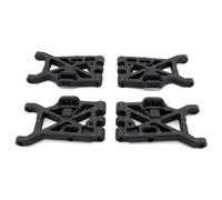 Booso Brazo de suspensión inferior delantero de plástico para ZD-Racing MT-16 MT16 1:16 1/16 3S sin escobillas RC accesorios de piezas de actualización de coche