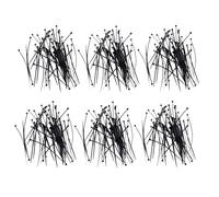 Booso Bridas para cables de grado industrial 100 x 2,5 mm Color: negro Cantidad: 300 piezas