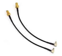 Booso Cable adaptador de antena 4G SMA hembra a TS9 macho de 15 cm, 2 unidades para router de antena externa E5372 E5577 E5786 E5787
