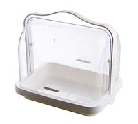 Booso Caja de almacenamiento de pan de cocina medicina primeros auxilios organizador cosmético cajas de pan multifuncional de la medicina de la vibración