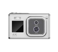 Booso Cámara digital con A automática de 2,88 pulgadas, 4 K, 50 MP, zoom óptico, cámara fotográfica, regalos para estudiantes, duradera, fácil de instalar, fácil de usar