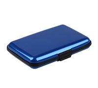 Booso Cartera de metal de aluminio impermeable para DNI tarjeta de crédito tarjeta de visita, Color aleatorio., Talla única