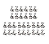 Booso Clavijas de AfinacióN de Guitarra Semicerrada 30R, Sintonizadores, Cabezal de MáQuina, Pieza de Guitarra EléCtrica, Reemplazo, Accesorios para Instrumentos Musicales