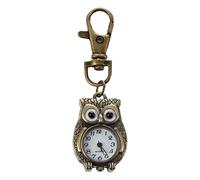 Booso con forma de reloj de 37 x 24 mm, marrón