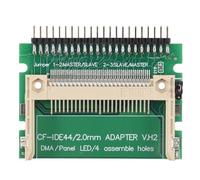 Booso Convertidor adaptador de tarjeta flash compacta a Ide de 44 pines, 2 mm, macho de 2.5 pulgadas, HDD