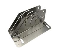 Booso Cortador de tubos de aislamiento de goma de 45°, herramienta de corte de tubos de espuma, accesorio de corte de aislamiento ajustable, guía de corte de tuberías S