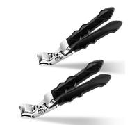 Booso Cortaúñas Clipmaster Pro, Cortaúñas para Personas Mayores, Cortaúñas Clipmaster Pro, Cortaúñas para Pies 2 Piezas