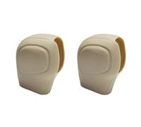 Booso Cubierta la Perilla Palanca Cambios del AutomóVil, Protector Antideslizante la Palanca Cambios la Perilla AutomáTica, Accesorios Universales para el Interior del VehíCulo (Beige)