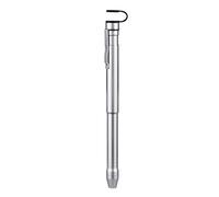 Booso de Lápices de Aluminio para I-Pencil, SeCurise Soporte de Tapa para Pro 12,9 Pulgadas, 10,5 Pulgadas, 9,7 Pulgadas Pencil 1St Plata