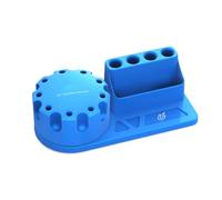 Booso Destornillador de reparación de teléfonos móviles, caja de almacenamiento giratoria, caja de herramientas magnética, estante de almacenamiento giratorio de 360 grados