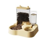 Booso Dispensador de Comida para Perros Automático Anti-Tip Dispensador de Comida para Gatos Recipiente de Agua Recipiente de Almacenamiento Recipiente de Comida para Perros