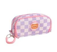 Booso Estuche portátil con diseño de oso de , bolsa de lona para niñas, color ,