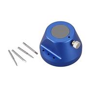 Booso Extractor de correa de reloj, destornillador, boquilla, pasadores de conexión de banda, barra de resorte, herramienta de reparación de relojes, azul