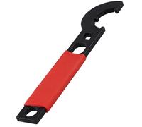 Booso Herramienta de llave de tuerca de acero al carbono rojo para reparaciones de emergencia