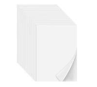 Booso Hojas Adhesivas Termoadhesivas, 20 Piezas, Hojas de Tela Termofusibles de Doble Cara, Hojas Adhesivas Termofusibles de Tamaño A4, Entretela Termofusible