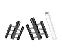 Booso Insertos giratorios de vasos para volteador de vasos, soporte ajustable de espuma para máquina giratoria de vasos, paquete de 2