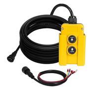 Booso Interruptor de Control Remoto de 4 Cables para Remolque de Descarga para Bomba Hidráulica de 12 V CC para Plataforma de Descarga con Cabrestante Elevador