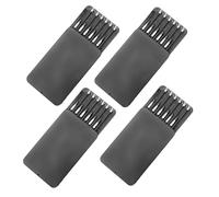 Booso Juego de 4 soportes de pintura para modelos y 48 piezas de pinzas magnéticas flexibles de cocodrilo para aerógrafo