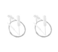 Booso Juego de Limpieza de Trompeta y Trompeta de Trompa de 6 Uds., Cepillo de Nailon de Acero Inoxidable, Cepillo de Limpieza para Instrumentos Musicales