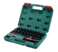 Booso Juego de llaves de vaso hexagonales de extensión para reparación de automóviles, caja de herramientas, llave de vaso