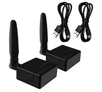 Booso Kit Amplificador de señal Repetidor Infrarrojo sin Transmisor y Receptor Alimentado por USB -Bire EU Plug