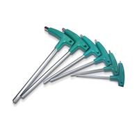 Booso Kit de 6 piezas de herramientas hexagonales con llave de tuerca en T con bolsa de almacenamiento para herramientas de forja