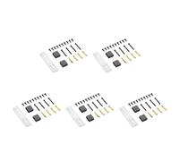 Booso Kit de soporte de montaje fijo servo de metal para MN D90 D91 D99S MN99S 1/12 RC Truck Car Accesorios de piezas de actualización, color negro