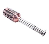 Booso Latón Juego de Rodillos Moxibustión Terapia Acupuntura Masaje de Cobremeridiano MoxibustionPalo de Rodillo Mini Frasco de Acupuntura Humada