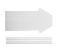 Booso Letreros de JardíN con Flechas en con Estacas, Paquete de 5 Letreros Direccionales de JardíN de Boda en de 17 X 6 Pulgadas, Carteles de JardíN con Flechas