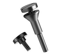 Booso Mandril de montaje para ruedas de corte, disco de corte de agujeros de 6 mm, 10 mm, hoja de sierra de muela para amoladora de troquel herramienta giratoria